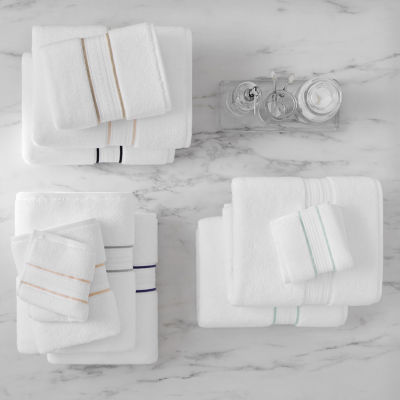 Fieldcrest Border Stripe Bath Collection JCPenney