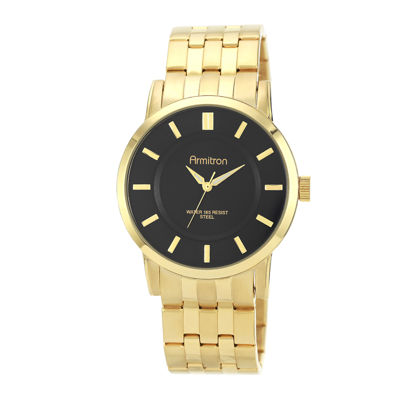 armitron men's gold watch