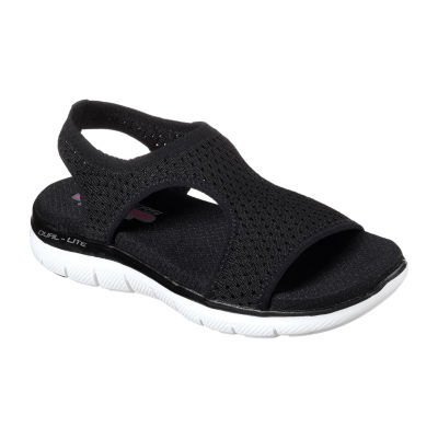 skechers womens flex appeal 2.0 slide sandals