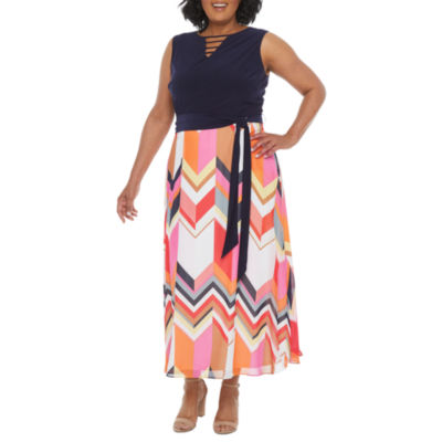 jcpenney plus size maxi dress