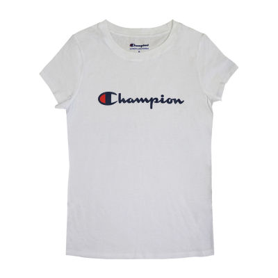 white champion shirt girls
