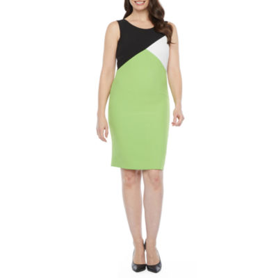 black sheath dress jcpenney