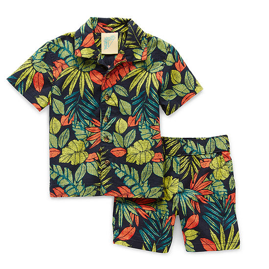 Thereabouts Toddler Boys 2-pc. Short Set