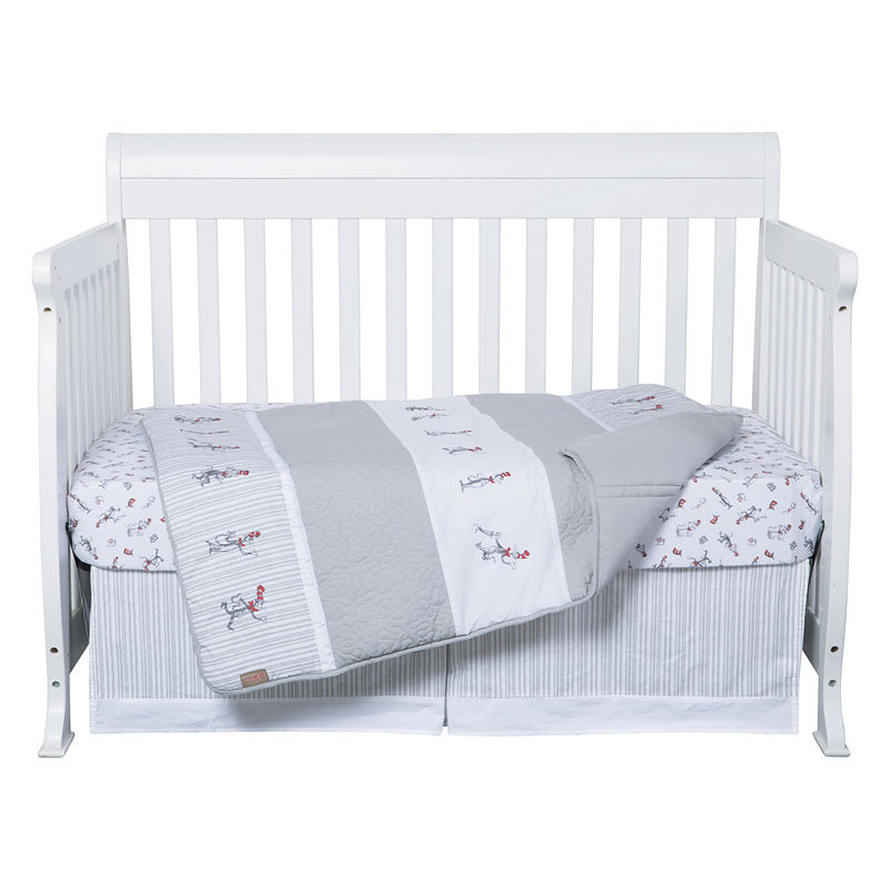Trend Lab, Llc Trend Lab Cat Comes Back 4-Pc. Crib Bedding, Gray
