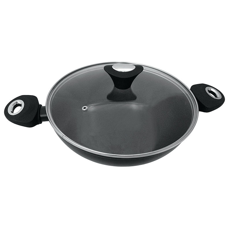 Allston 6 Qt Every Day Pan With Lid, Black