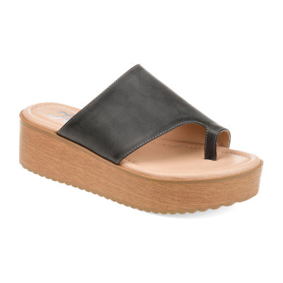 platform sandals jcpenney