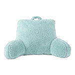 Home Expressions Fleece Plush Backrest Pillow