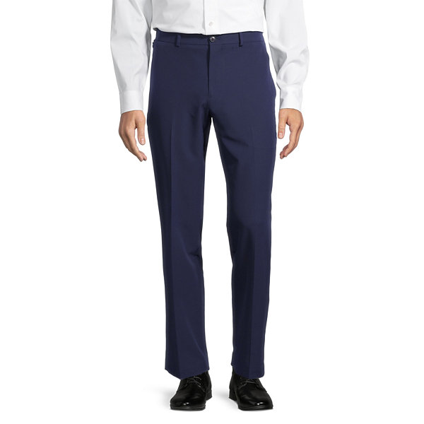 Stafford Mens Classic Fit Flat Front Pant