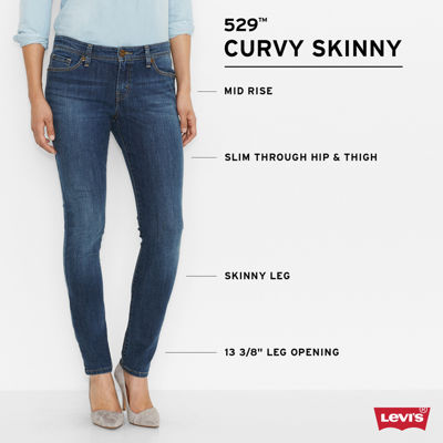 levi's 529 curvy skinny jeans