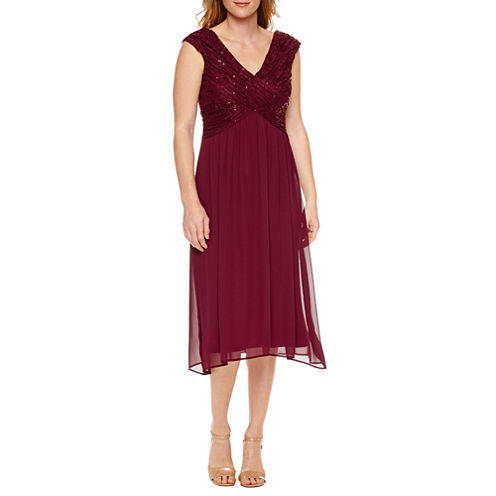 Melrose Sleeveless Embellished Fit & Flare Dress - JCPenney
