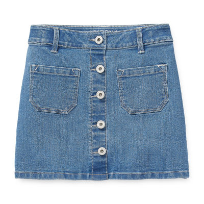 jcpenney jean skirt