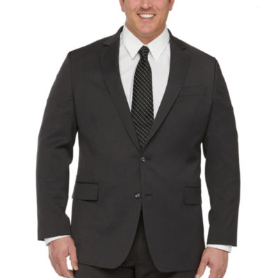 Stafford Super Suit Mens Classic Fit Suit Jacket-Big and Tall