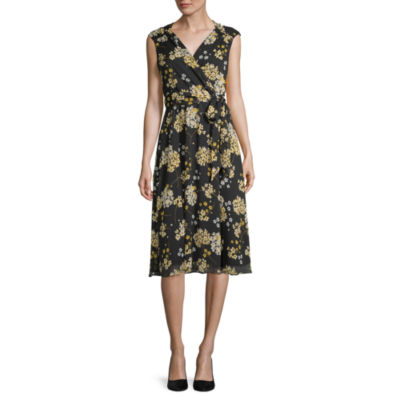 jcpenney white floral dress