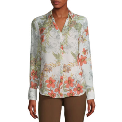 worthington jumpsuit jcpenney