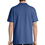 St. John's Bay Premium Stretch Mens Slim Fit Short Sleeve Polo Shirt