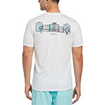 Cubavera Mens Crew Neck Short Sleeve Regular Fit Graphic T-Shirt