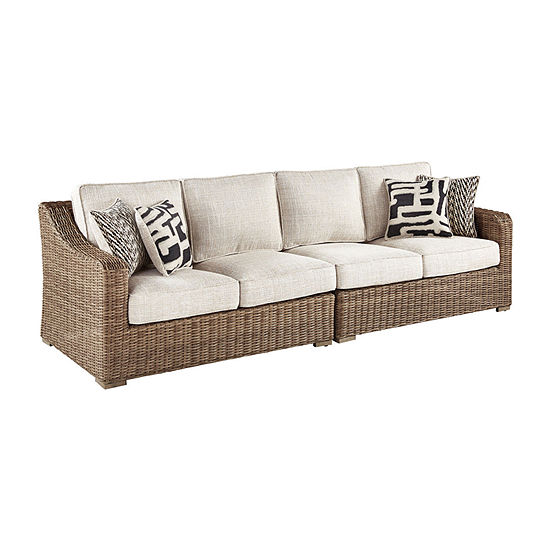 Outdoor By Ashley Beachcroft 2-pc. Patio Sectional