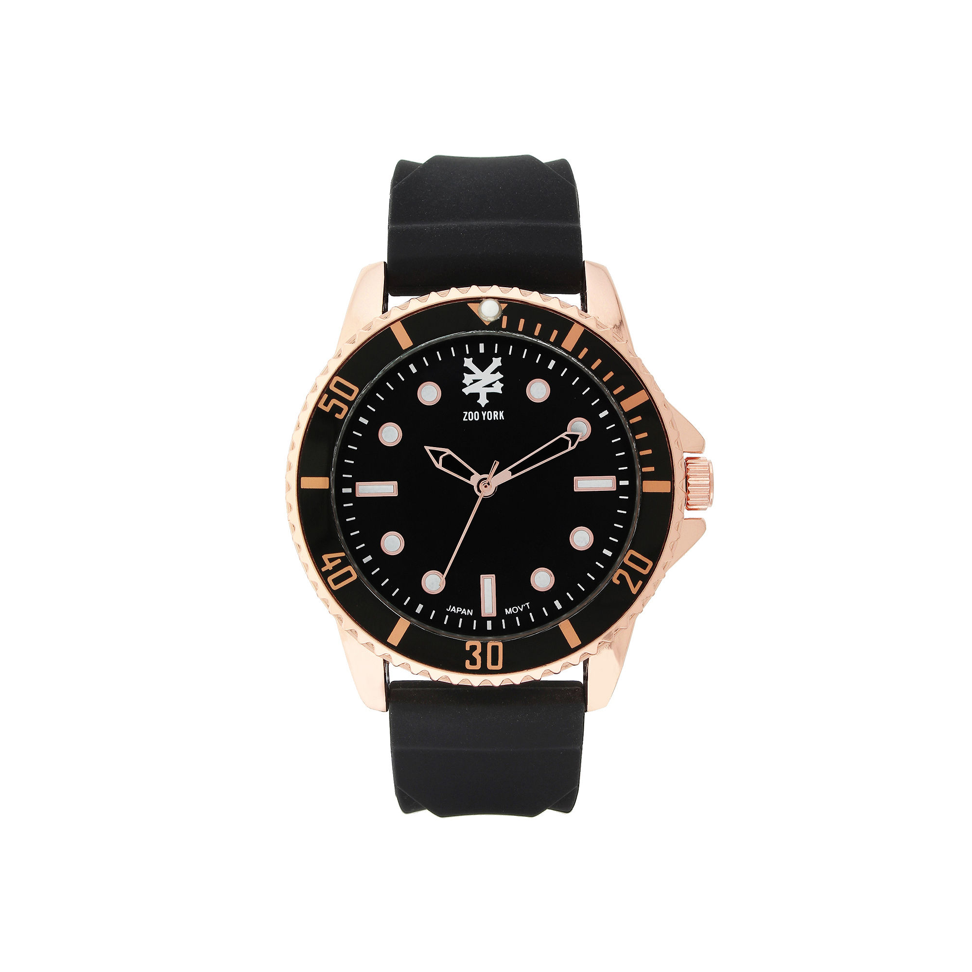 Zoo york gold watch discount