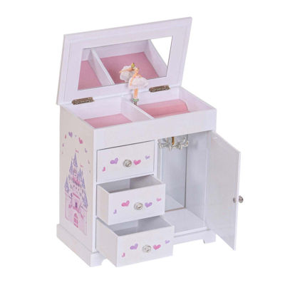 Mele & Co. Adalyn Musical Ballerina Wooden Jewelry Box JCPenney