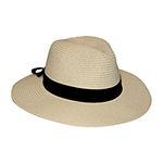 St. John's Bay Natural  Bow Womens Panama Hat
