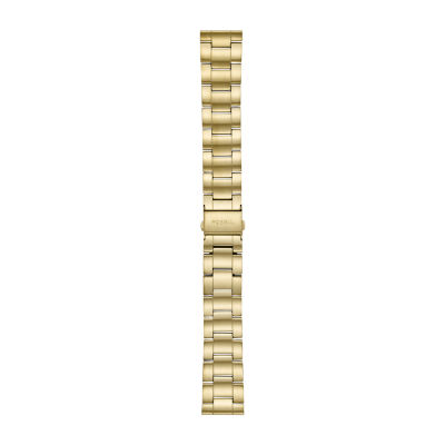 mens gold fossil smartwatch