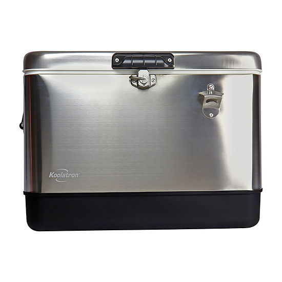 Stainless Steel Ice Chest Cooler with Bottle Opener 51L