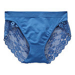 Ambrielle Seamless  Lace High Cut Panty 12p050