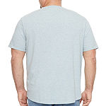 Mutual Weave Big and Tall Mens V Neck Short Sleeve T-Shirt
