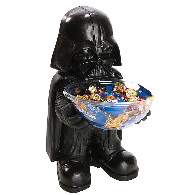 Buyseasons Star Wars Darth Vader Candy Bowl, Black