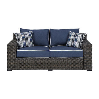 By Ashley Grasson Lane Patio Sofa, Jcpenney Outdoor Furniture Clearance