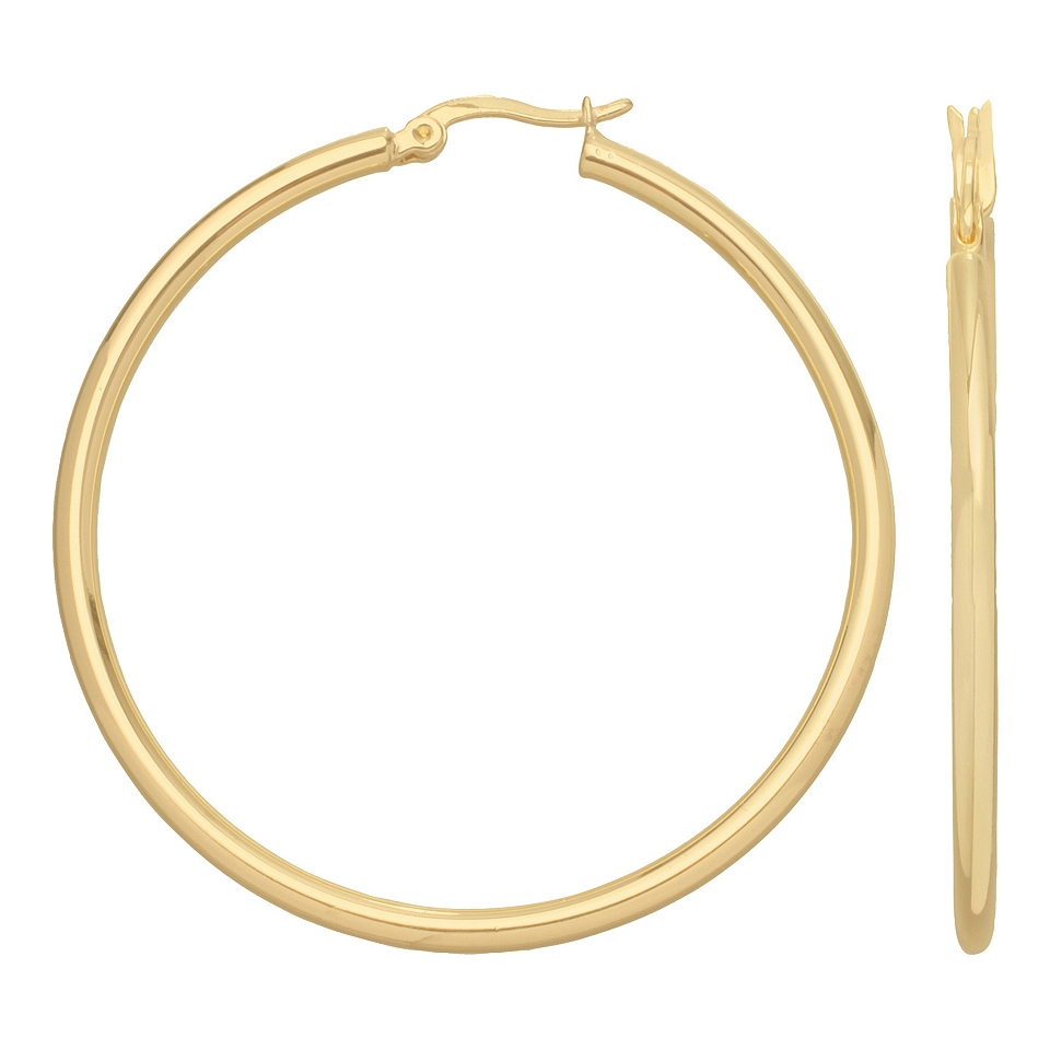 Bridge Jewelry Gold Plate Tube Fashion Earring