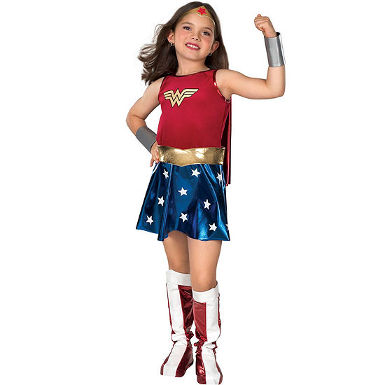 6-Pc. Wonder Woman Dress Up Costume Girls Girls Costume