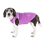 Pet Life ® Active 'Aero-Pawlse' Heathered Quick-Dry and 4-Way Stretch Performance Dog Tank Top T-Shirt