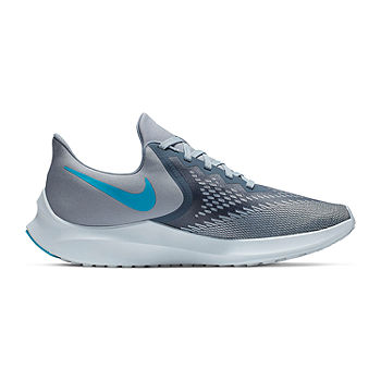 Triatleet gen Oeps Nike Zoom Winflo 6 Mens Running Shoes, Color: Obsidian Mist Blue - JCPenney