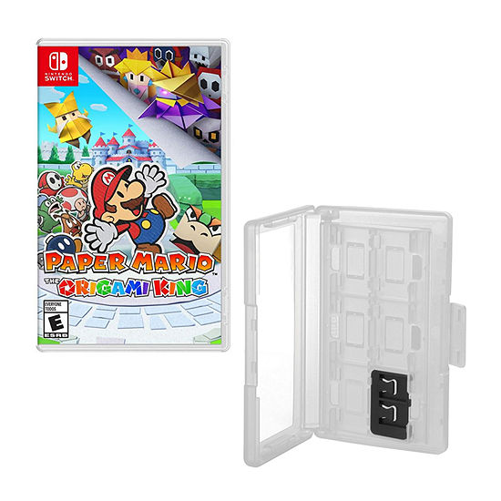 Paper Mario for Nintendo Switch with Game Caddy