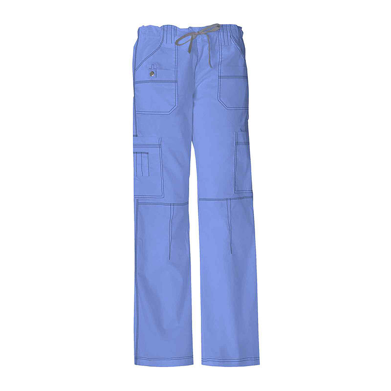 Dickies 857455 Youtility Cargo Scrub Pants - Juniors, Womens, Size X-Small, Blue