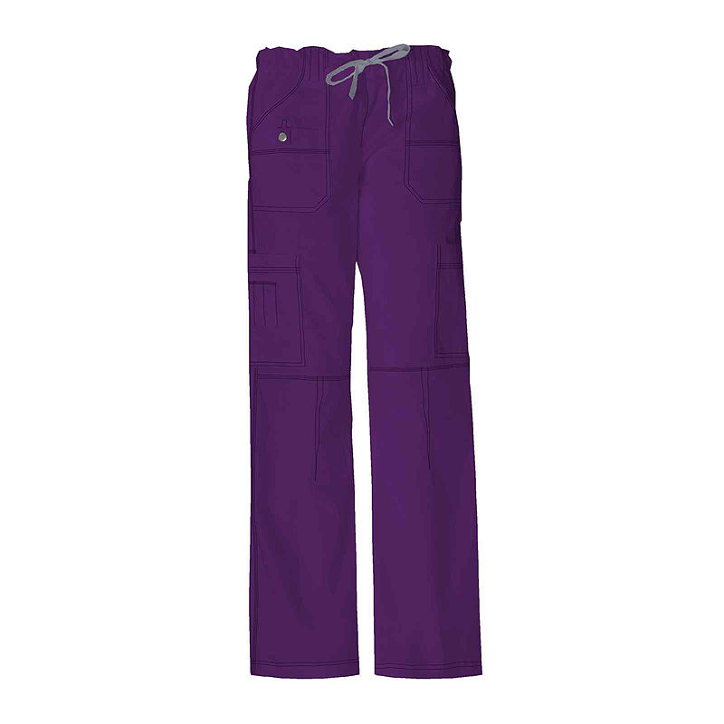 Dickies 857455 Youtility Cargo Scrub Pants-Junior Plus, Womens, Size Xx-Large, Purple