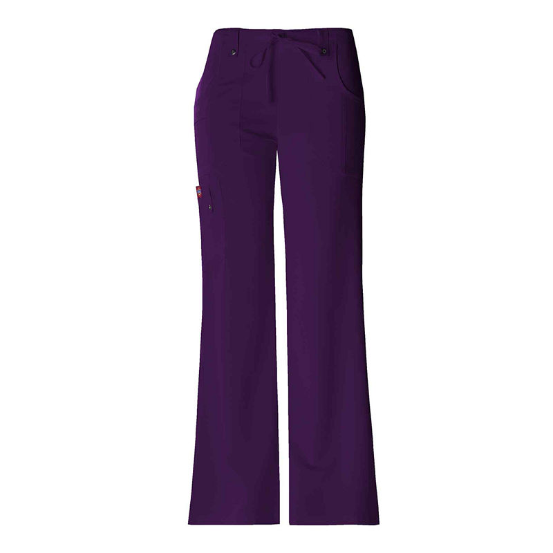 Dickies 82011 Womens Drawstring Cargo Pants-Junior Plus, Size Xx-Large, Purple