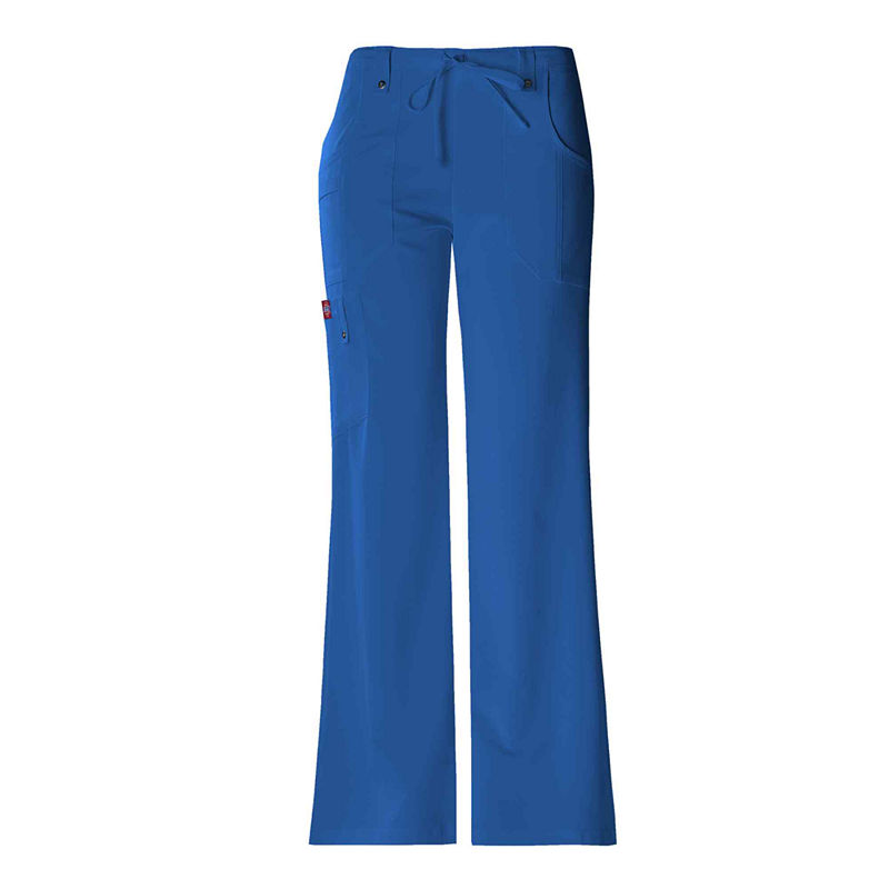 Dickies 82011 Womens Drawstring Cargo Scrubs-Junior Tall Plus, Size Xx-Large, Blue