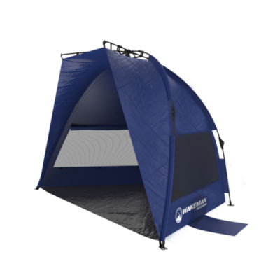 Wakeman Blue Pop Up Beach Tent And Sun Shelter