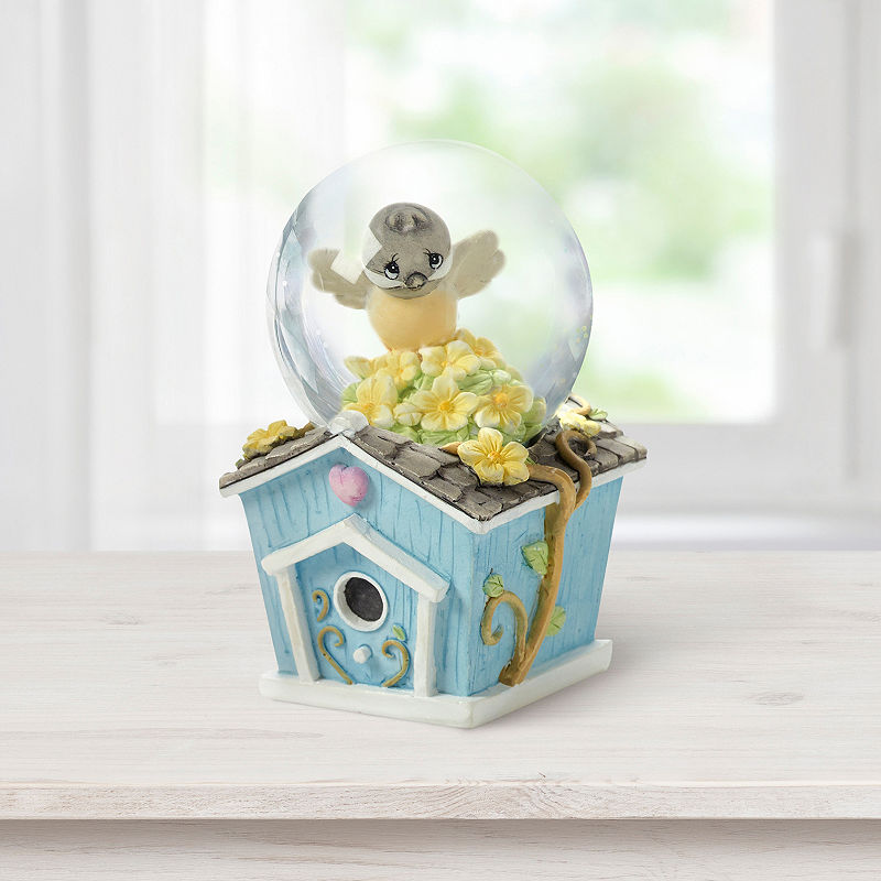 UPC 875555033458 product image for Precious Moments Mini Snow Globe Chickadee Birdhouse #154444 | upcitemdb.com