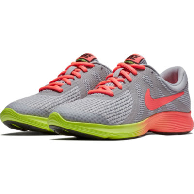 nike revolution 4 grey pink