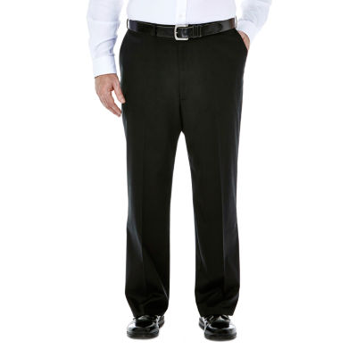 haggar premium no iron slim fit flat front khakis