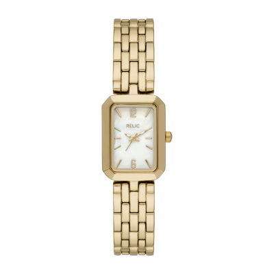 relic women's gold watch