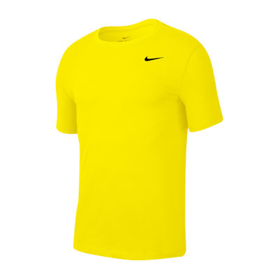 nike yellow dri fit shirt