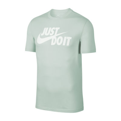 green nike just do it shirt