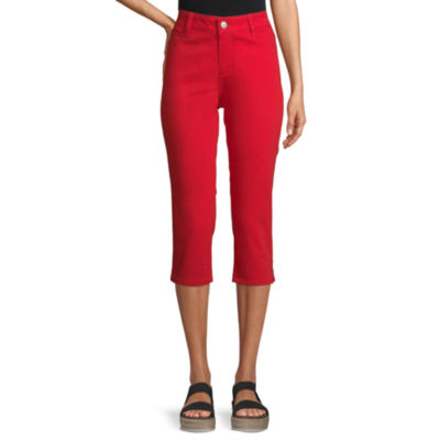 St. John's Bay Mid Rise Capris-Secretly Slender - JCPenney