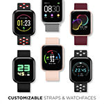 iTouch Air 3 for Women: Black Case with Black Strap Smartwatch (40mm) 500009B-0-51-G02