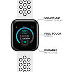 iTouch Air 3 for Women: White Case with White Perforated Strap Smartwatch (40mm) 500010W-0-51-H03