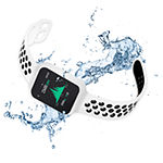 iTouch Air 3 for Women: White Case with White Perforated Strap Smartwatch (40mm) 500010W-0-51-H03